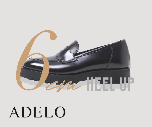 ADELO(アデロ)6cmヒールアップシューズ