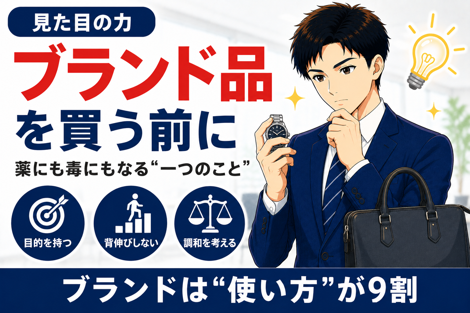 ブランド品を買う前に考えること