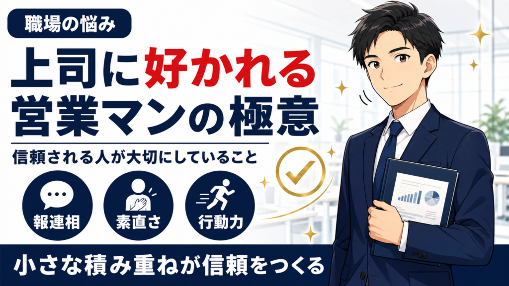 上司に好かれる営業マンの極意サムネイル