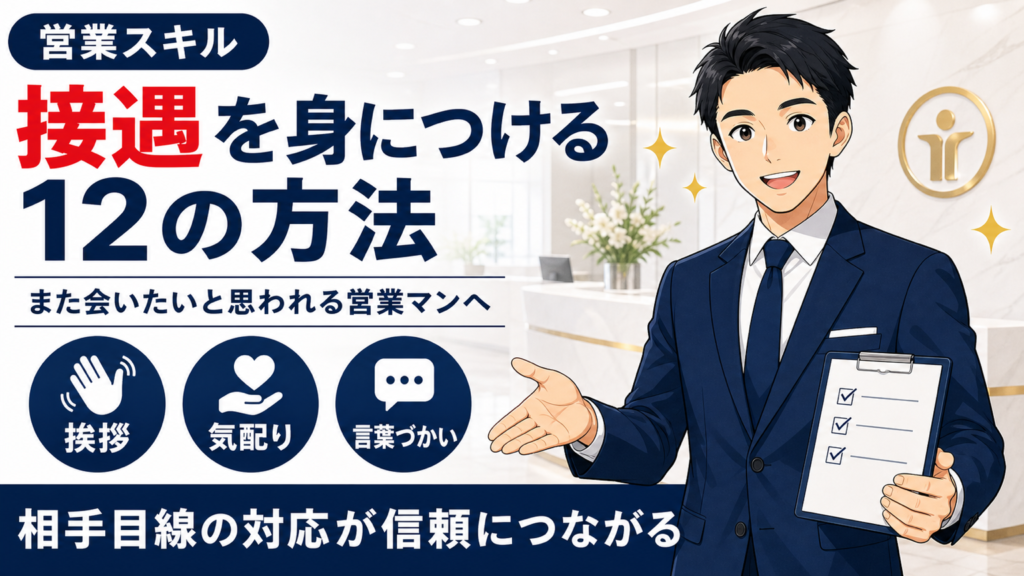 接遇を身につける方法サムネイル