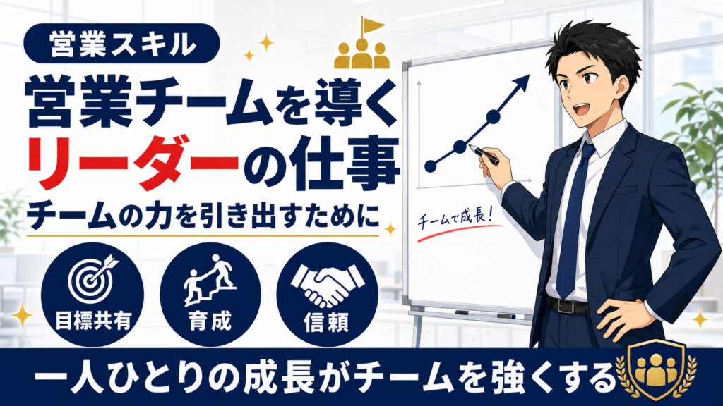 営業チームを導くリーダーの仕事サムネイル